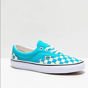 Blue Checkered Vans